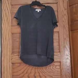 Michael Kors Slate Gray Short Sleeve Top